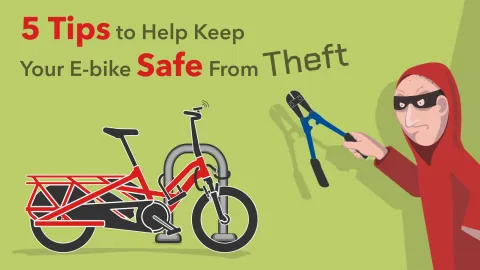 5 Tips to Help Keep Your E-bike Safe From Theft