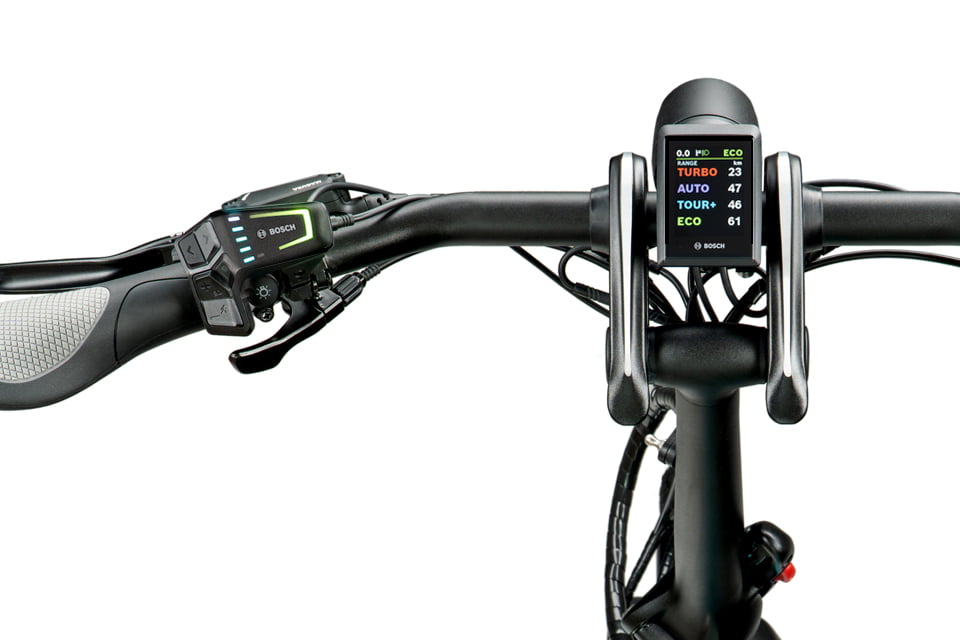 Bosch LED Remote and Kiox 300 display on GSD handlebar