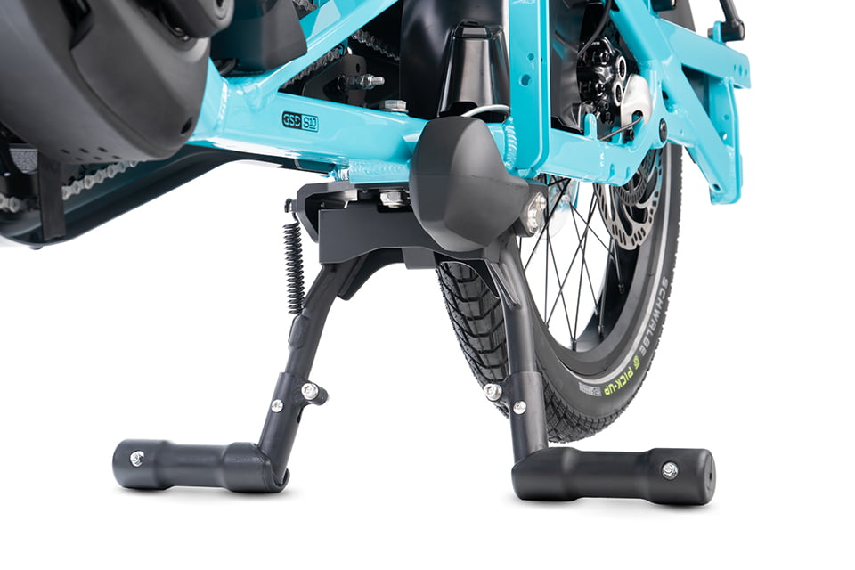 A two-legged kickstand on Tern GSD