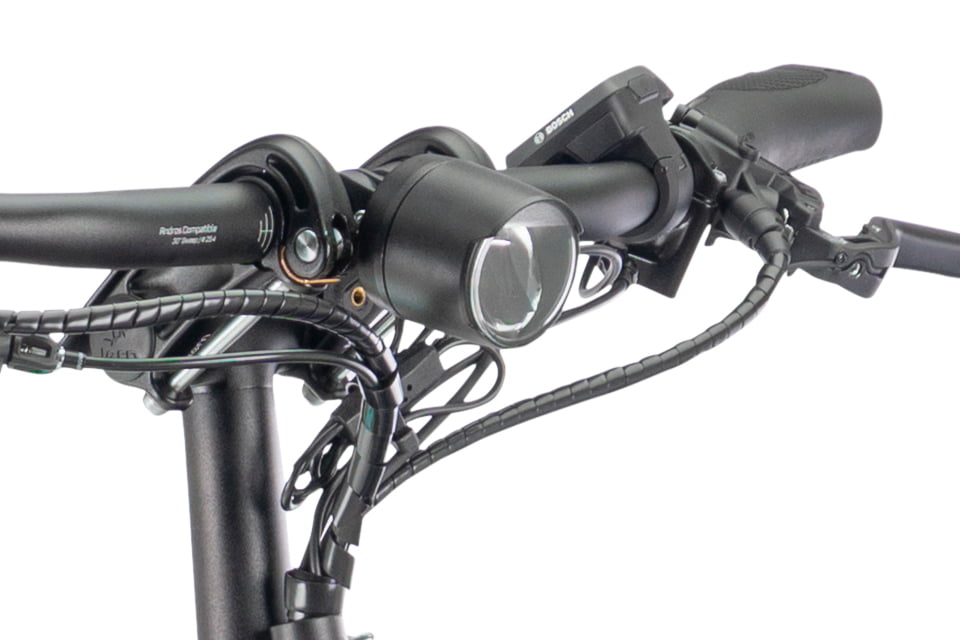 headlights on the handlebar