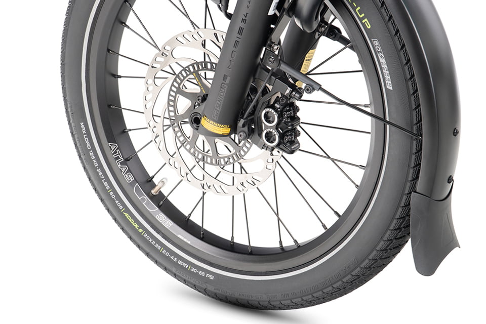 Magura® quad piston hydraulic disc brakes