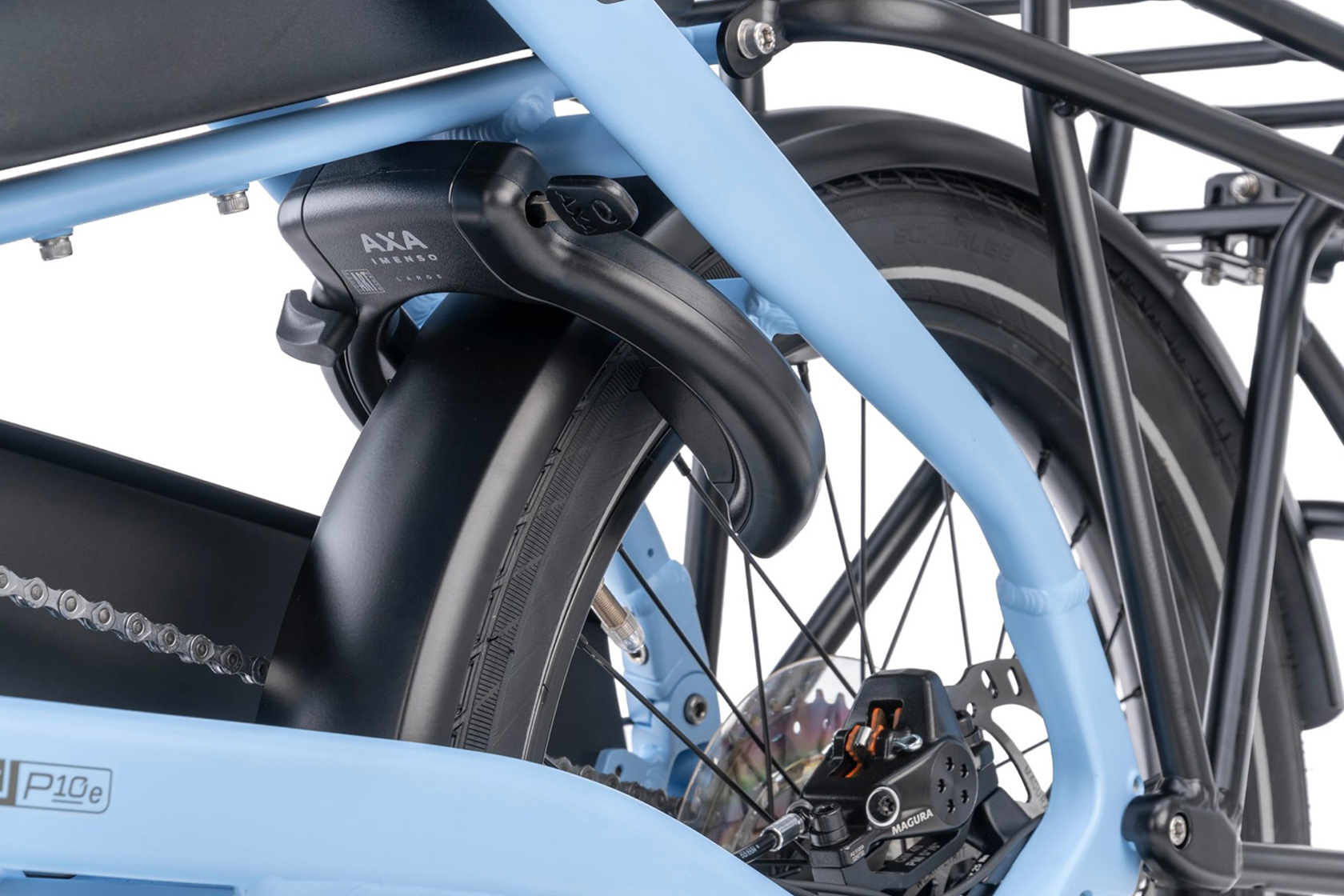 AXA frame lock on Tern HSD Gen 3