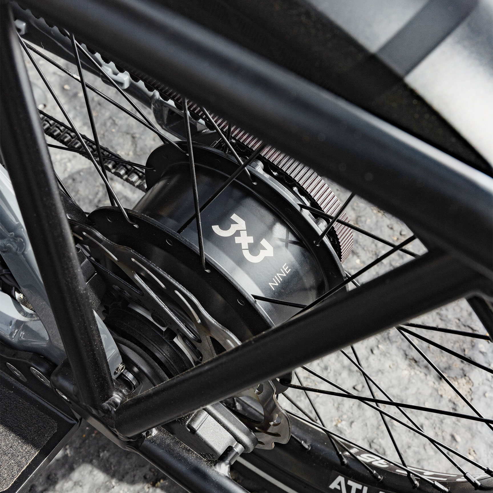 3X3 NINE internal gear hub on HSD S9i
