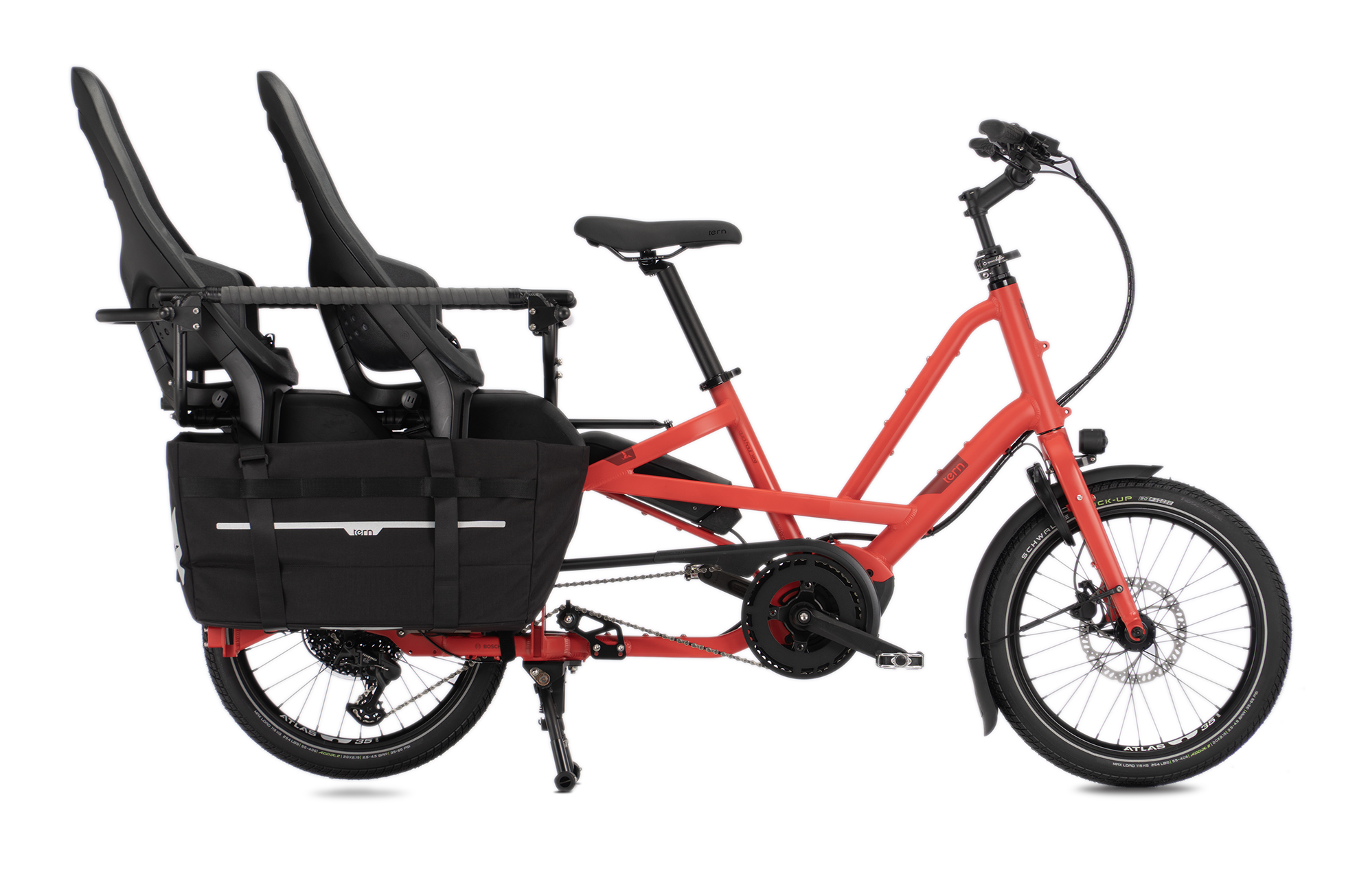 2 child seat + Clubhouse + panniers QHL