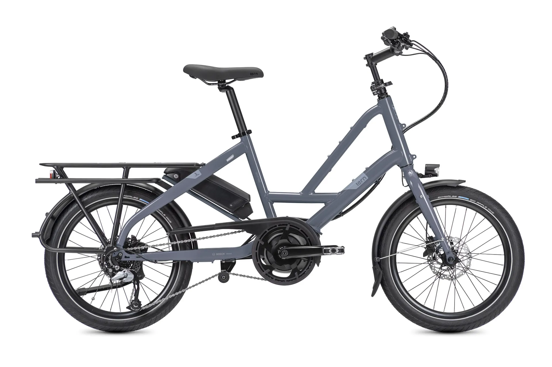 Quick Haul D8 Budget Compact E Cargo Bike Tern Bicycles