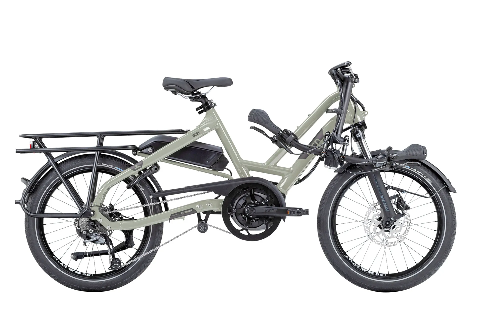 HSD P9: Compact Cargo Electric Bike | Tern Bicycles