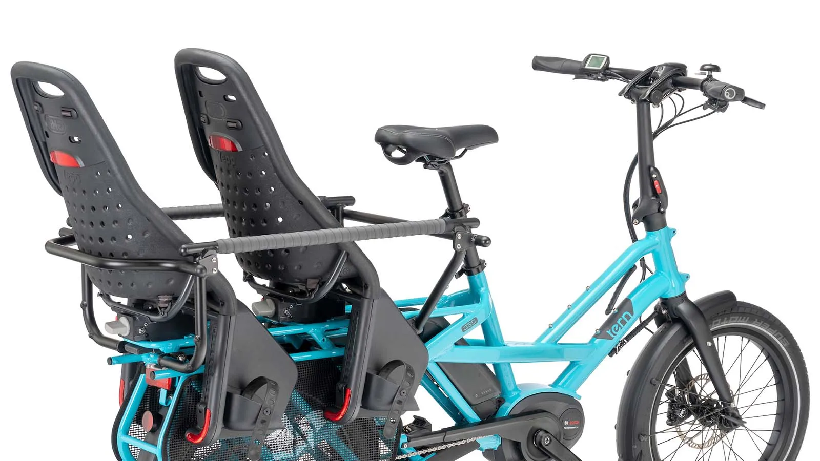 Using Child Seats on the GSD Gen 1 Tern Bicycles